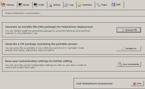 finalize the MobaXterm deployment